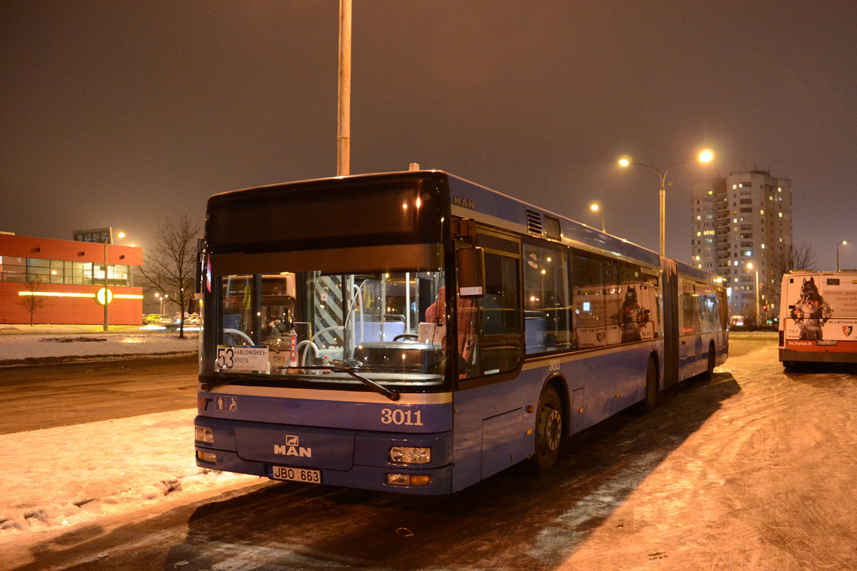 Литва, MAN A23 NG263 № 3011