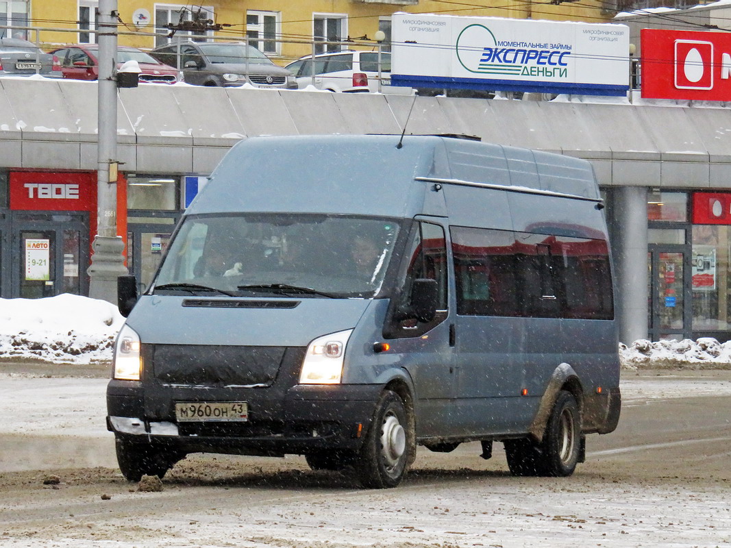 Kirov region, Nizhegorodets-222700  (Ford Transit) # М 960 ОН 43