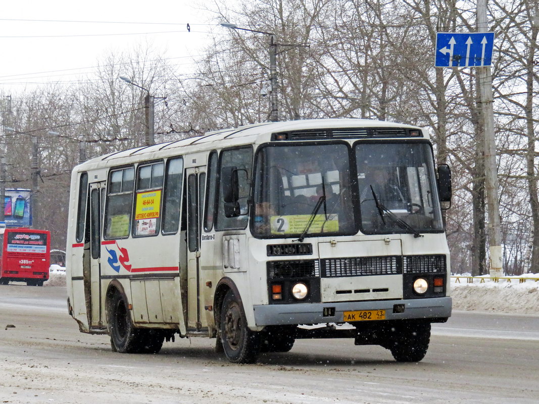 Кировская область, ПАЗ-4234 № АК 482 43