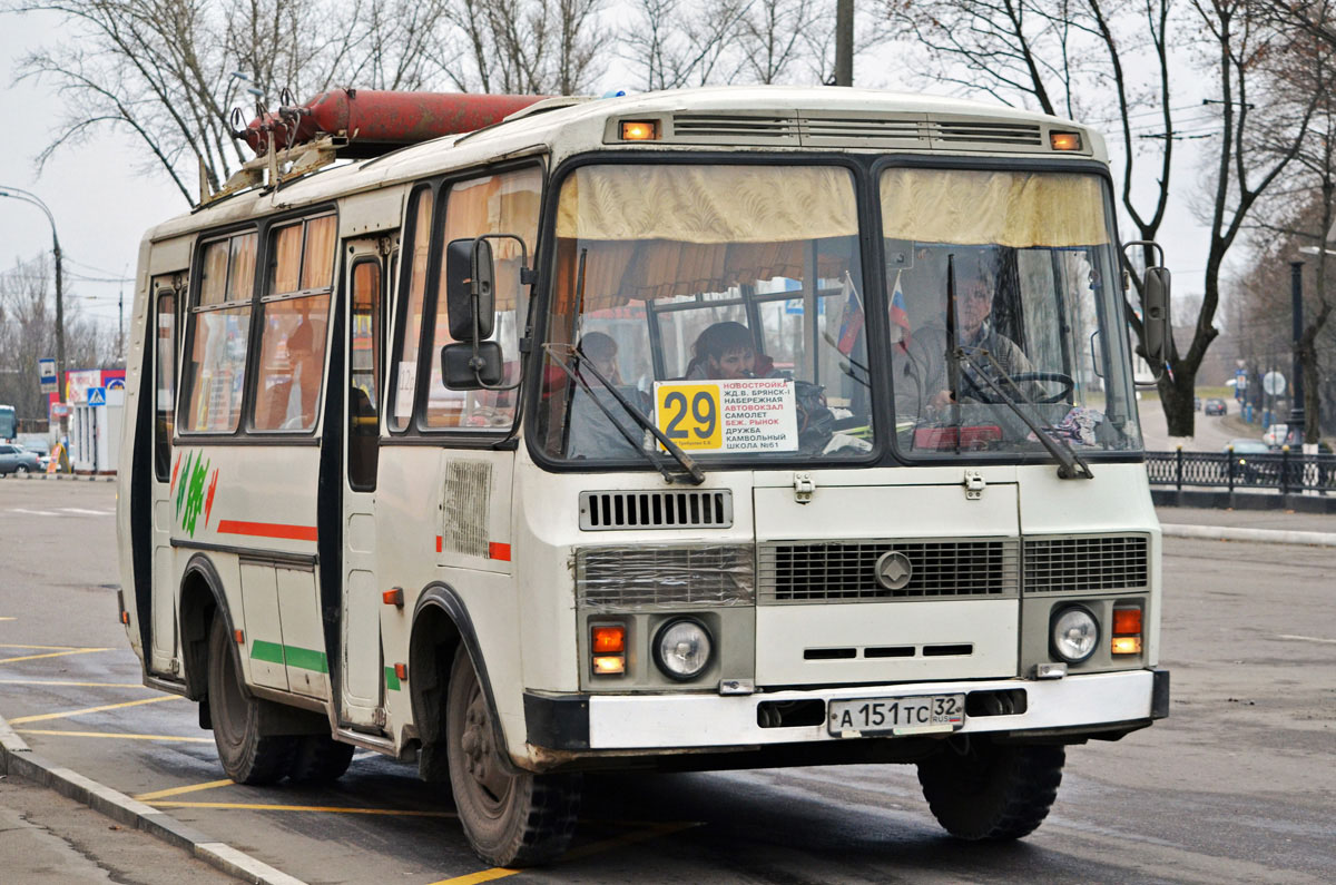 Брянская область, ПАЗ-32054 № А 151 ТС 32