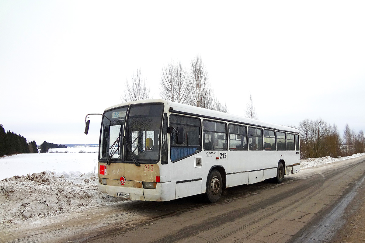 Вологодская область, Mercedes-Benz O345 № 212