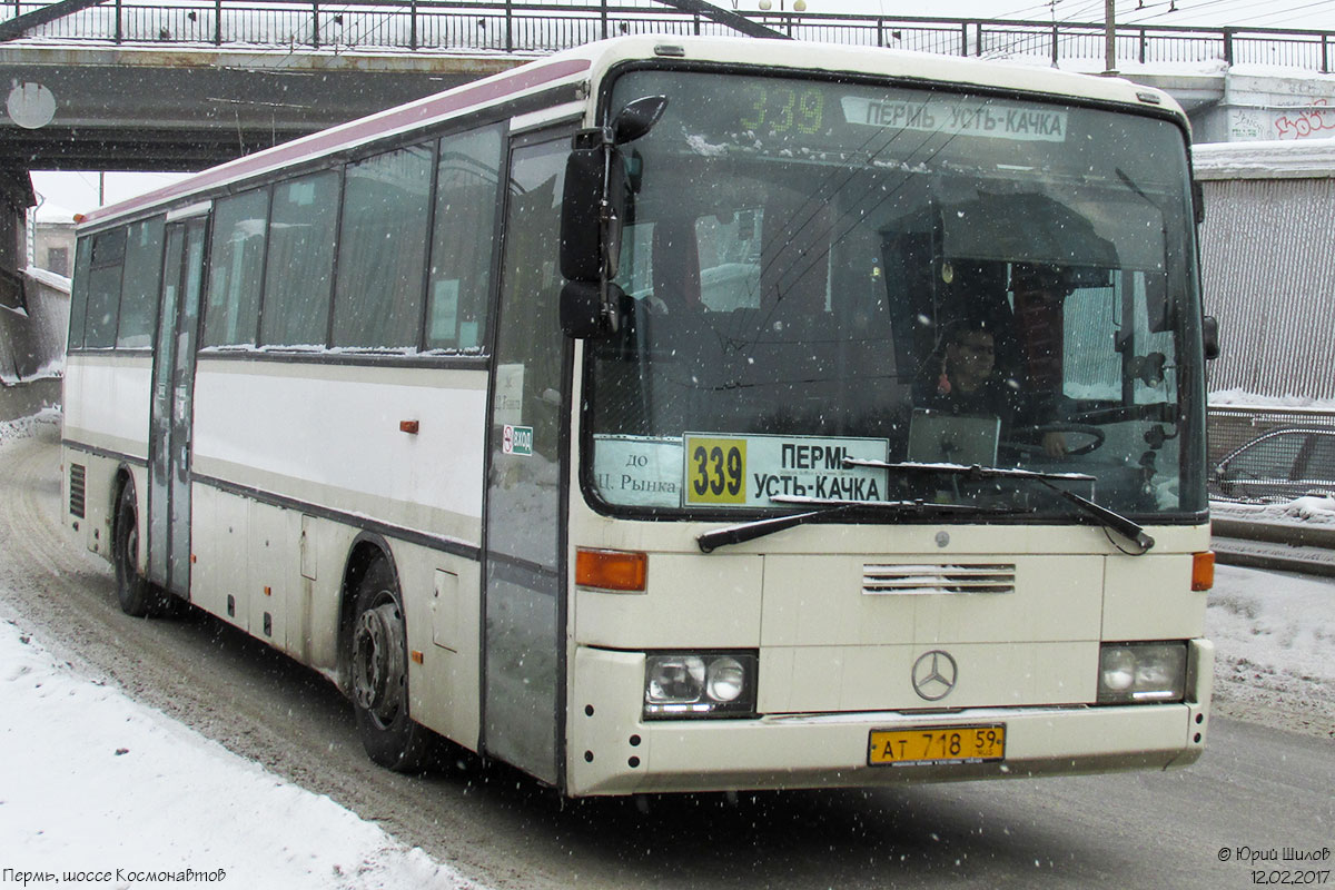 Пермский край, Mercedes-Benz O408 № АТ 718 59