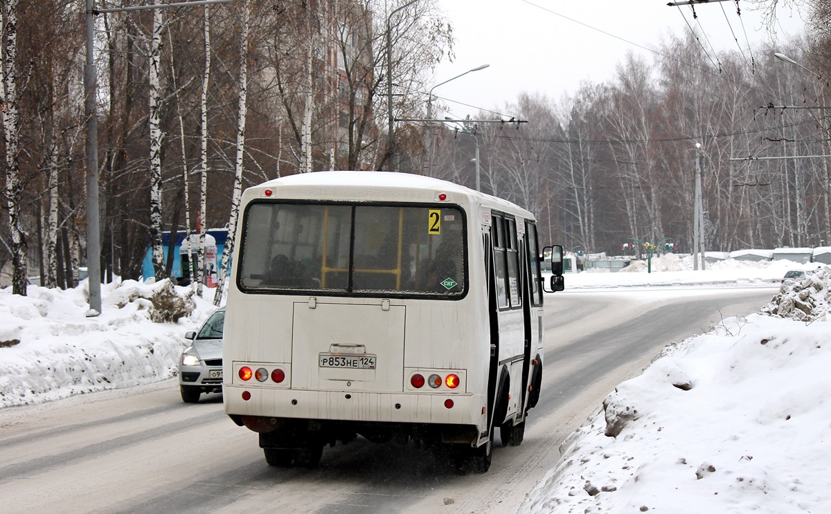 Томская область, ПАЗ-32054 № Р 853 НЕ 124