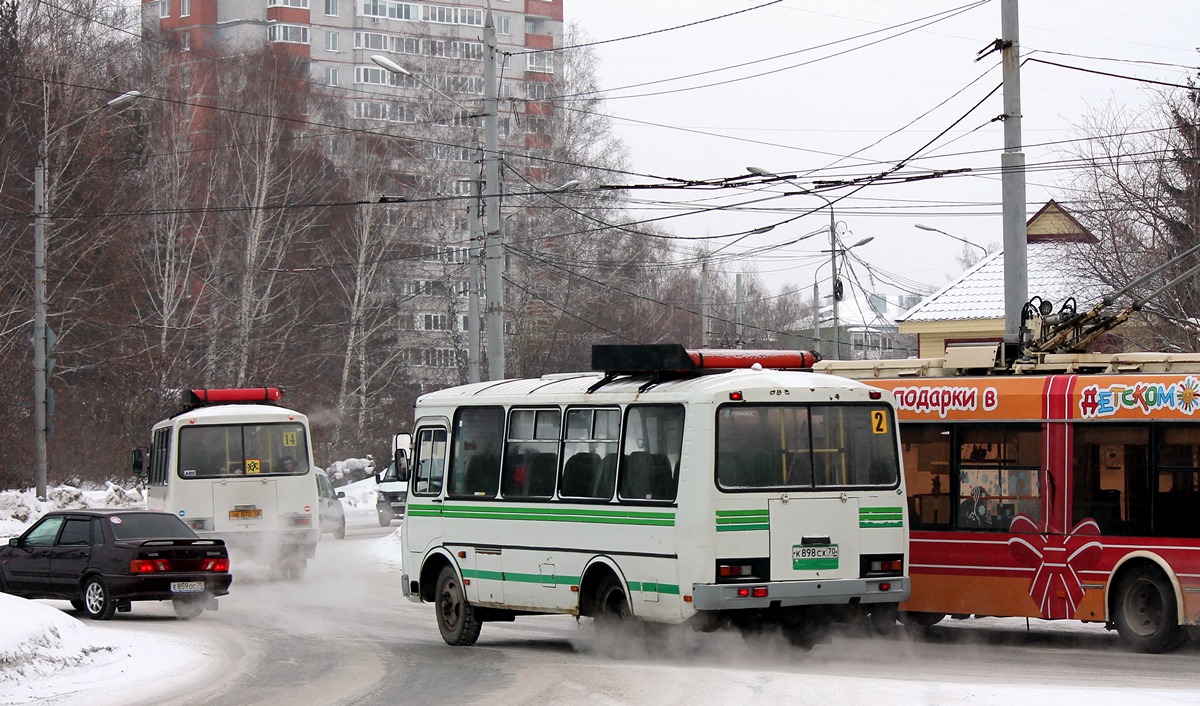 Томская область, ПАЗ-32054 № К 898 СХ 70