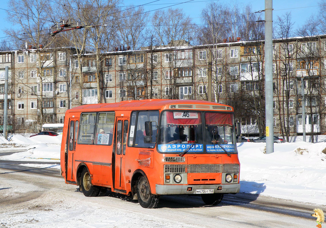 Нижегородская область, ПАЗ-32054 № М 470 ОТ 152