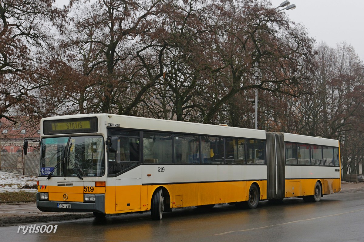 Литва, Mercedes-Benz O405G № 519