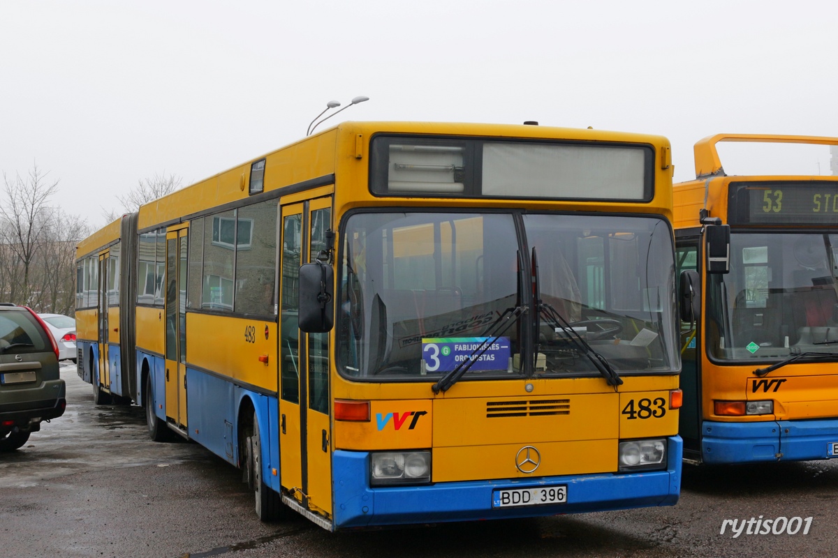 Литва, Mercedes-Benz O405G № 483