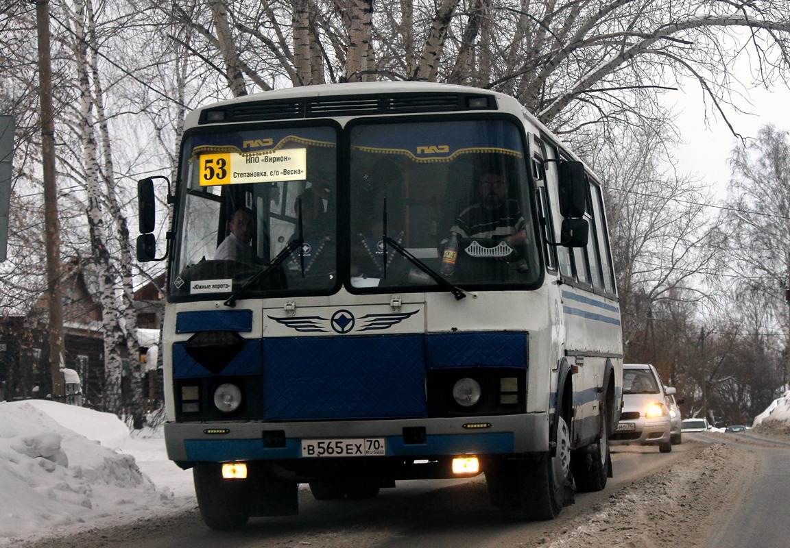 Томская область, ПАЗ-32054 № В 565 ЕХ 70