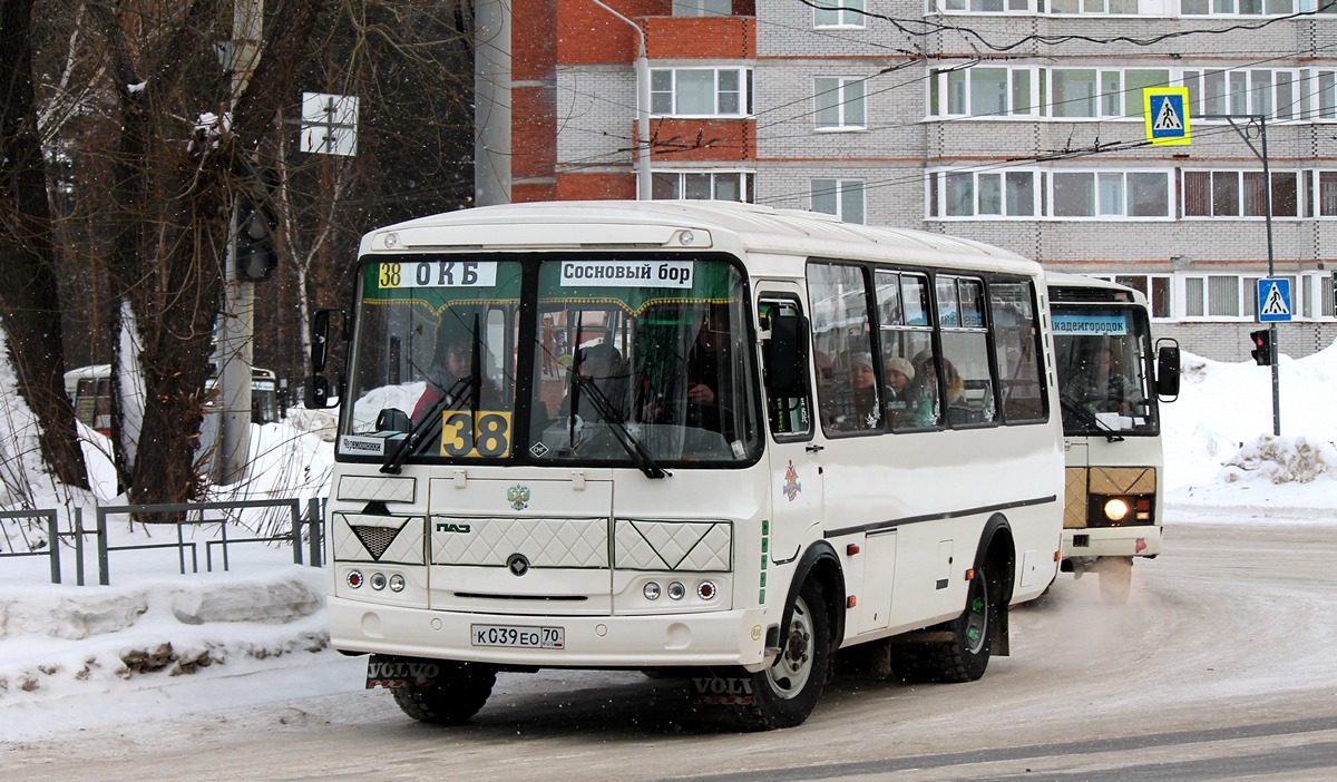 Томская область, ПАЗ-32054 № К 039 ЕО 70