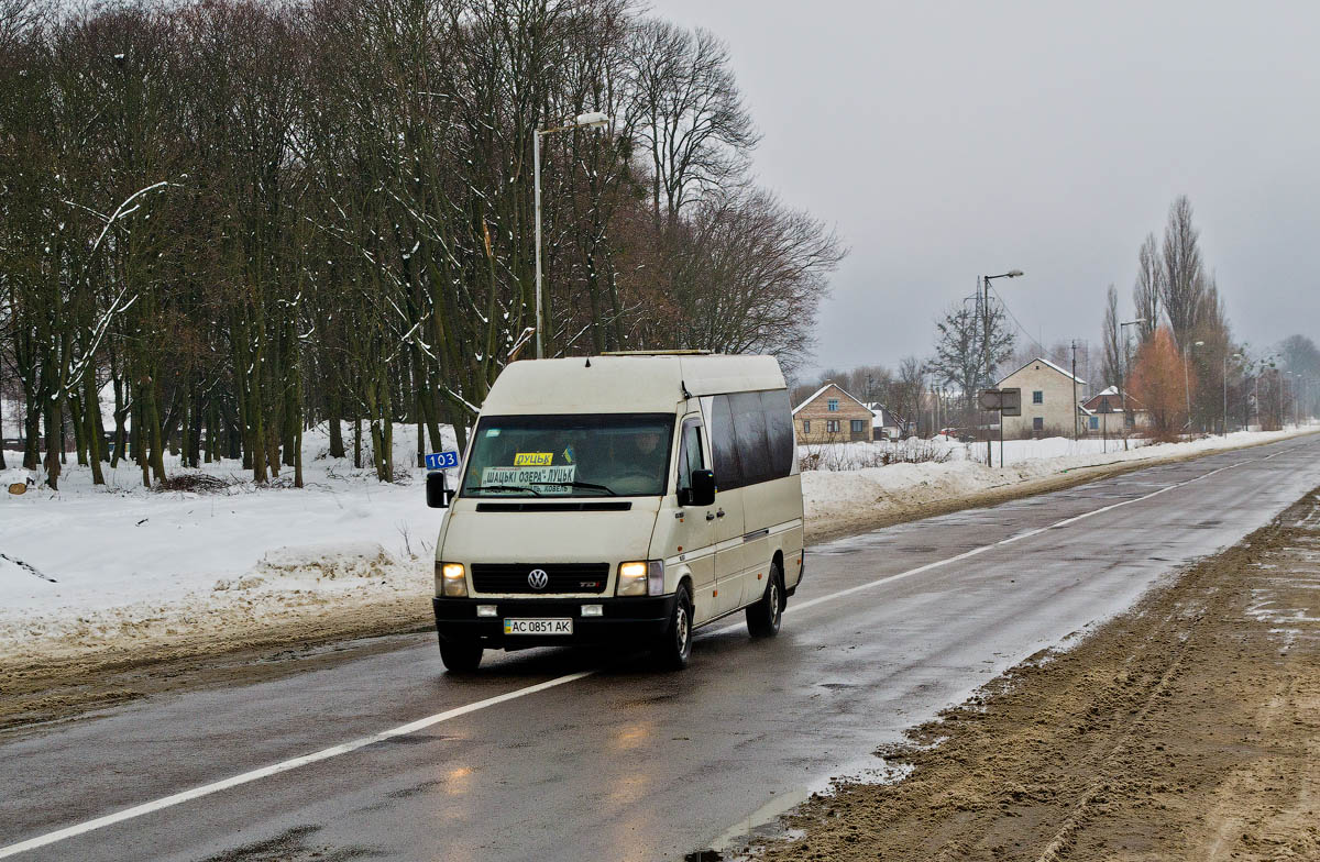 Volinskaya region, Volkswagen LT35 Nr. AC 0851 AK