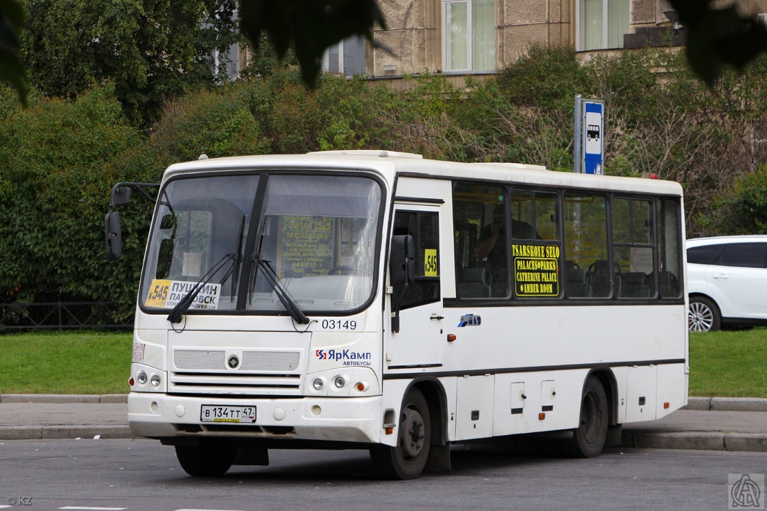 Санкт-Петербург, ПАЗ-320402-05 № 03149