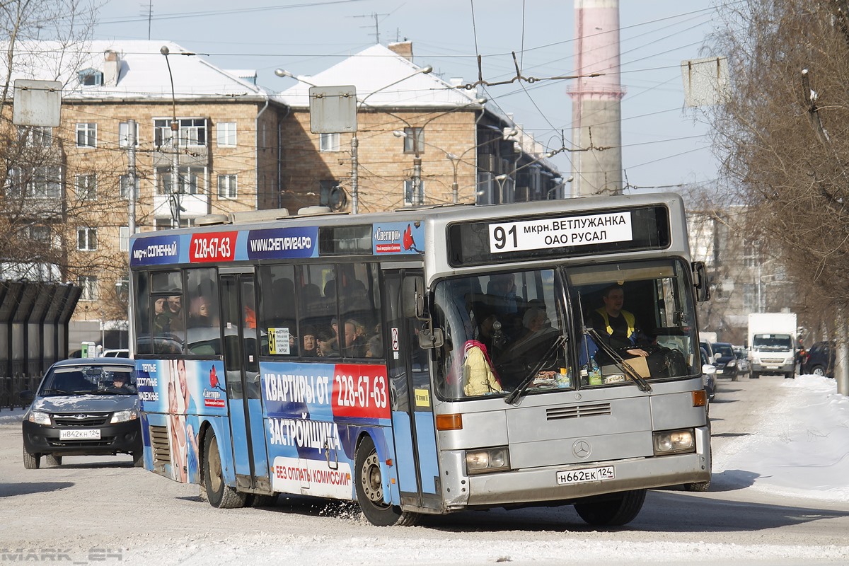 Красноярский край, Mercedes-Benz O405 № Н 662 ЕК 124