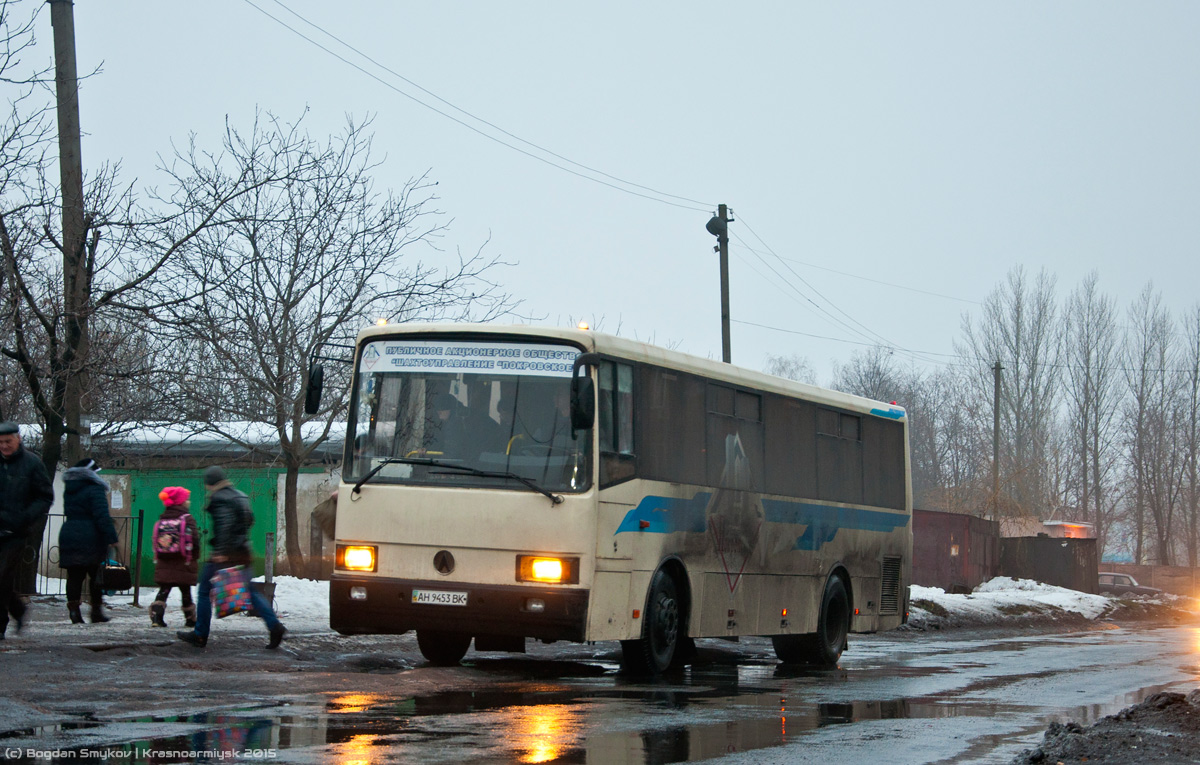Донецкая область, ЛАЗ-4207FN "Лайнер-10" № AH 9453 BK