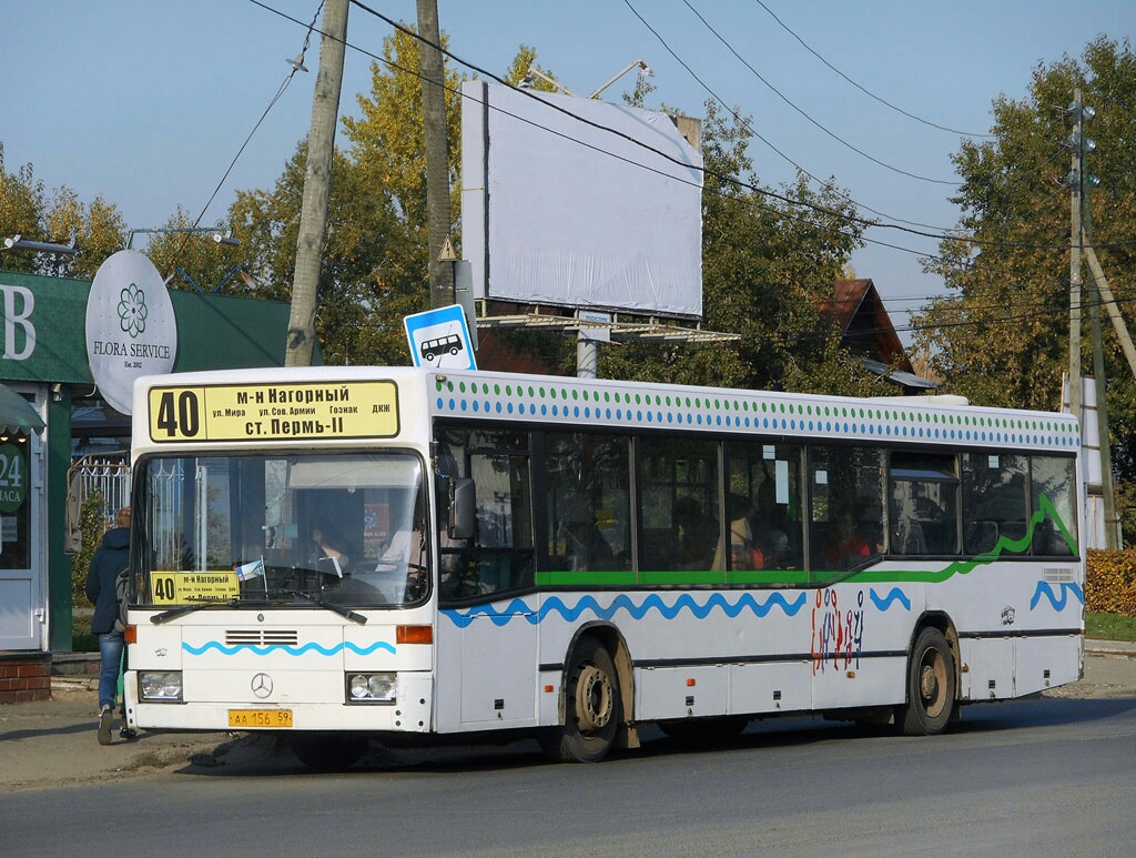 Пермский край, Mercedes-Benz O405N2 № АА 156 59