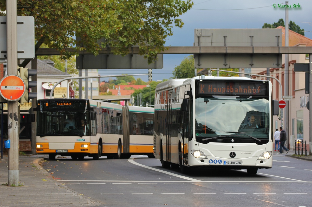 Гессен, Mercedes-Benz Citaro C2 LE № MA-HO 980