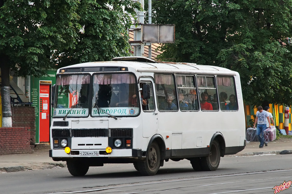 Нижегородская область, ПАЗ-3205-110 № С 226 МУ 52