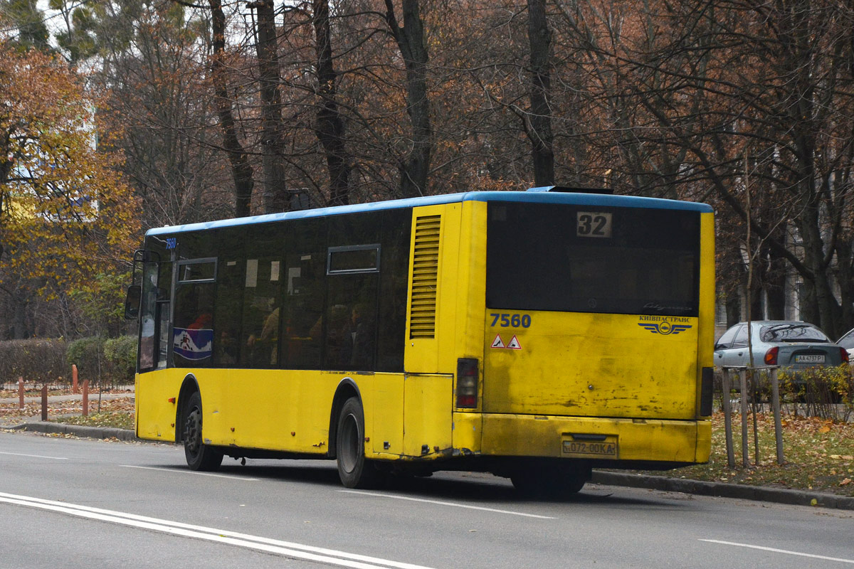 Киев, ЛАЗ A183D1 № 7560