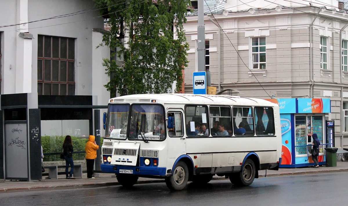 Томская область, ПАЗ-32054 № М 610 РС 70