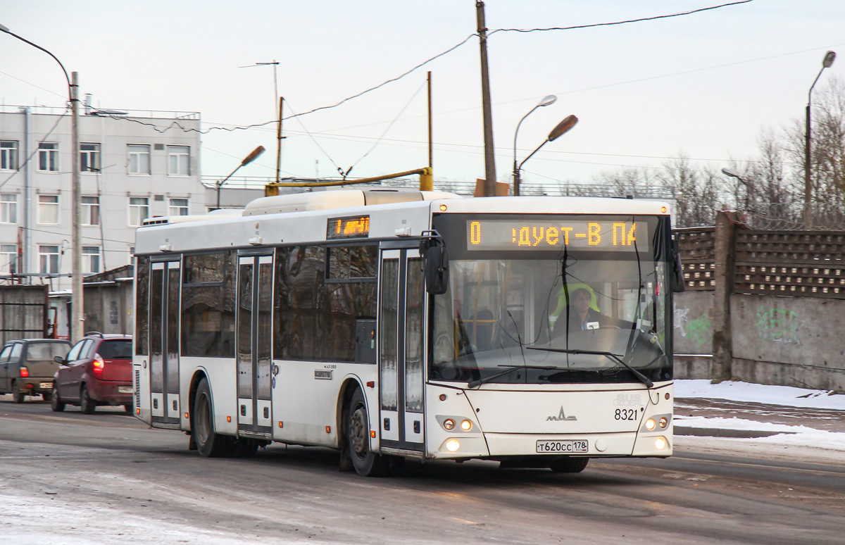 Санкт-Петербург, МАЗ-203.085 № 8321