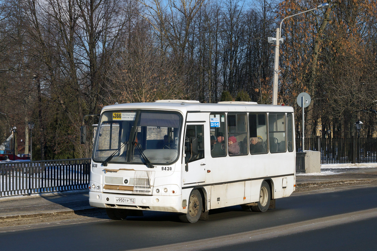 Санкт-Петербург, ПАЗ-320302-08 № 9430