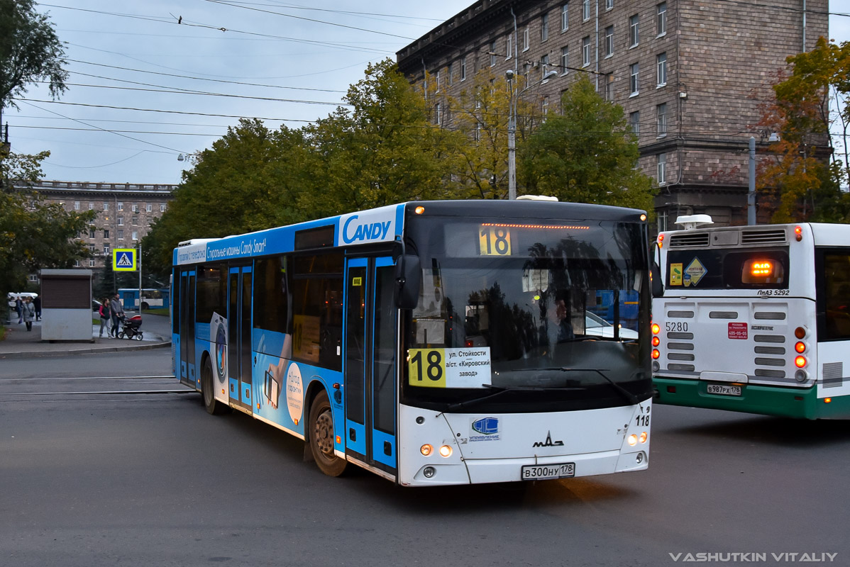 Санкт-Петербург, МАЗ-203.067 № 118