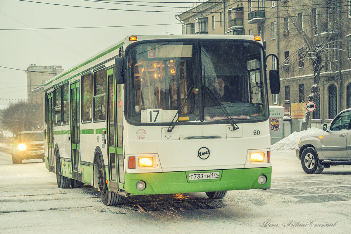 Челябинская область, ЛиАЗ-5256.35 № 60