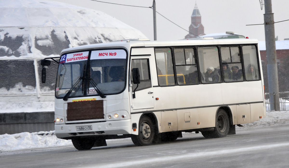 Омская область, ПАЗ-320402-05 № 6010