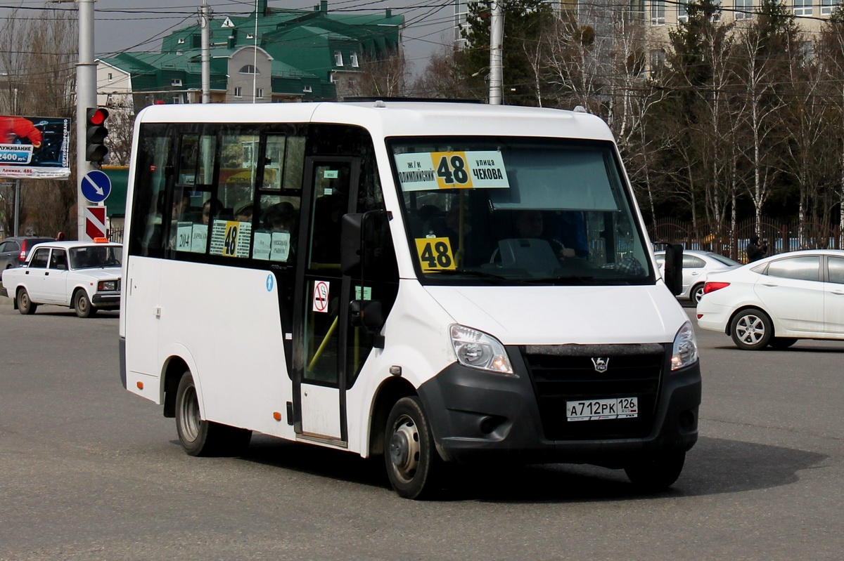 Stavropol Krai, GAZ-A64R42 Next Nr. А 712 РК 126