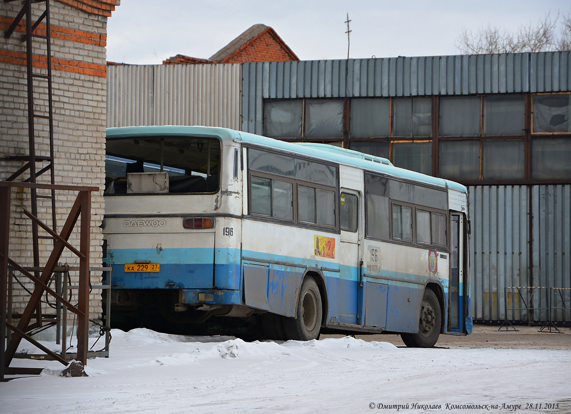 Хабаровский край, Daewoo BS106 Royal City (Busan) № 196