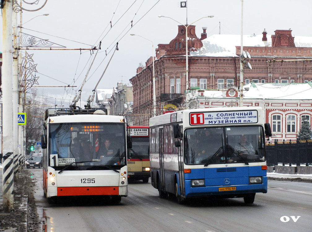 Саратовская область, Mercedes-Benz O405 № АН 114 64