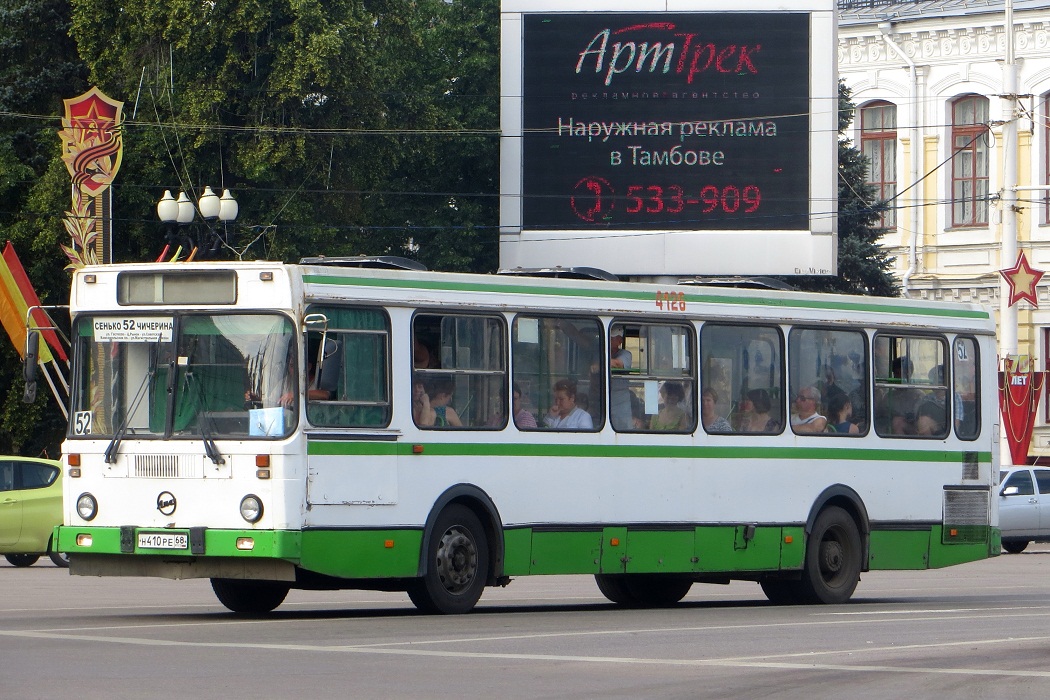 Тамбовская область, ЛиАЗ-5256.25 № Н 410 РЕ 68