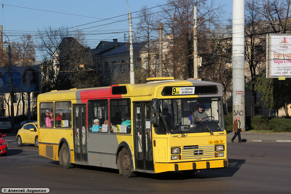 Воронежская область, Van Hool A120/50 № АК 458 36