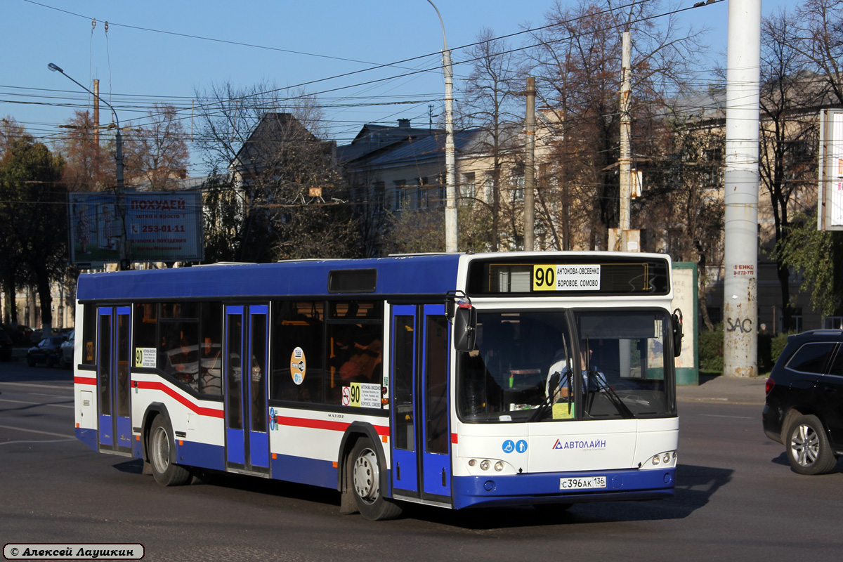 Воронежская область, МАЗ-103.485 № С 396 АК 136