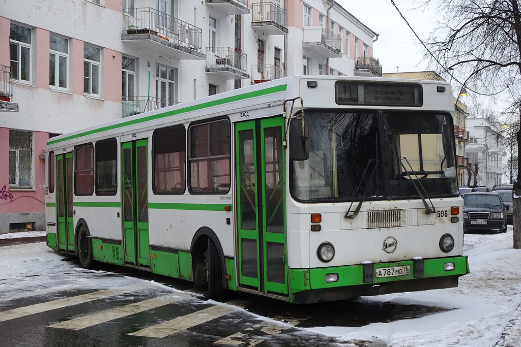 Obwód jarosławski, LiAZ-5256.30 (81 TsIB) Nr 596; Obwód jarosławski — Bus barrage for the period of "Main Shrovetide of Russia" public merry-makings