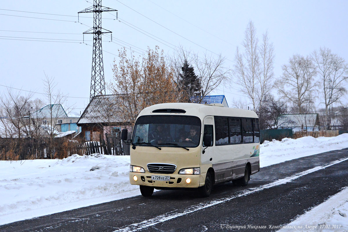 Хабаровский край, Hyundai County Super № А 728 ХЕ 27