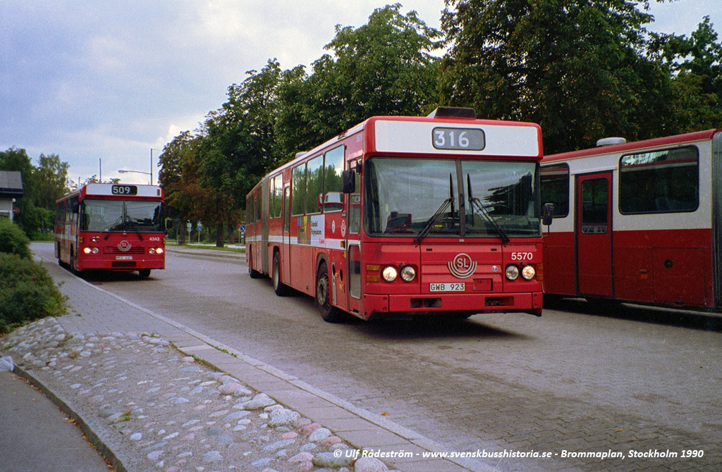 Швеция, Säffle № H4 4343; Швеция, Scania CN112AL № H30A 5570