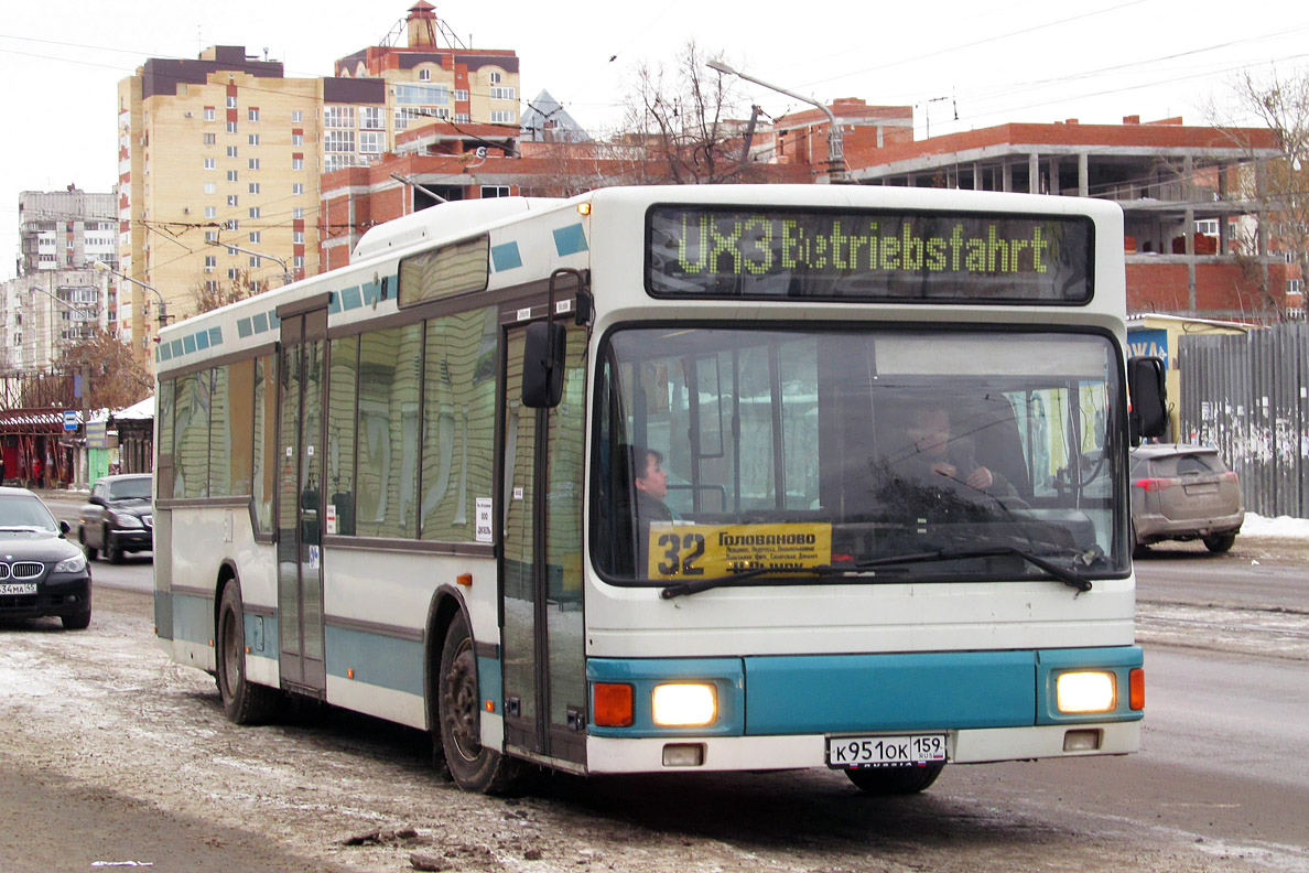 Пермский край, MAN A10 NL262 № К 951 ОК 159