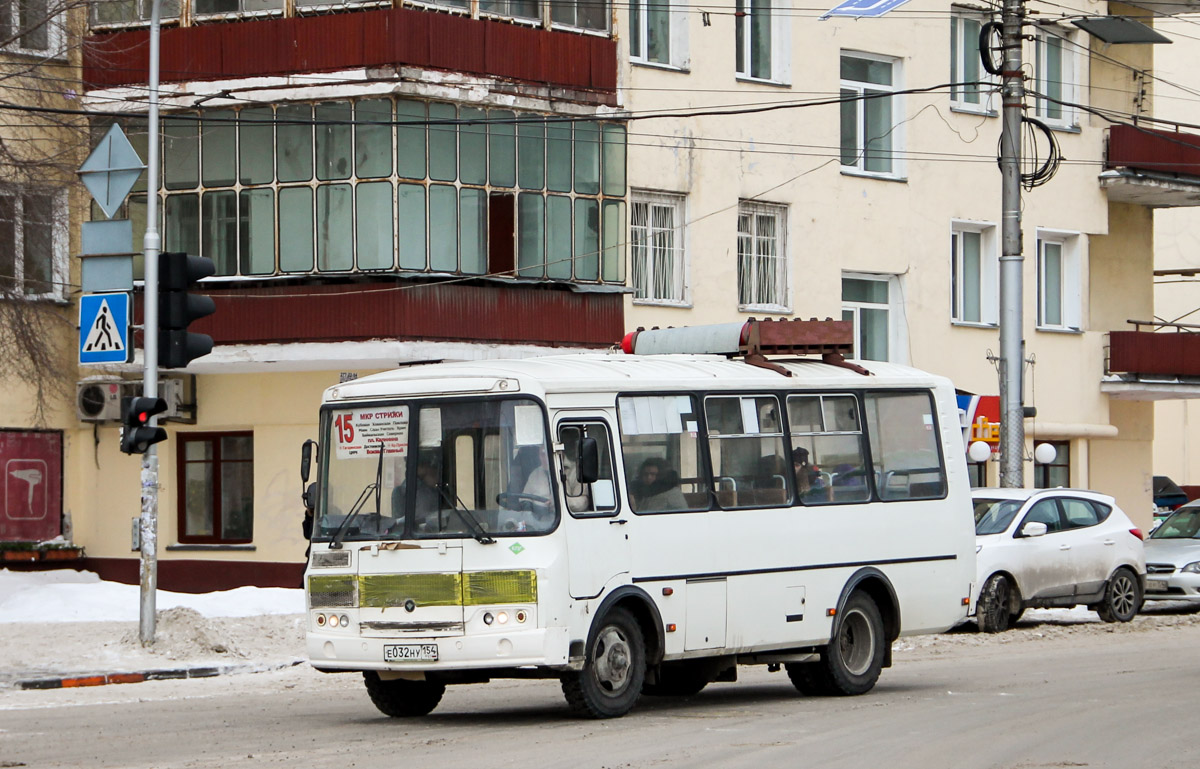 Новосибирская область, ПАЗ-32054 № Е 032 НУ 154