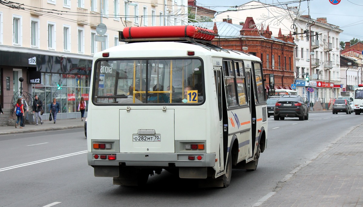 Томская область, ПАЗ-32054 № О 282 МТ 70