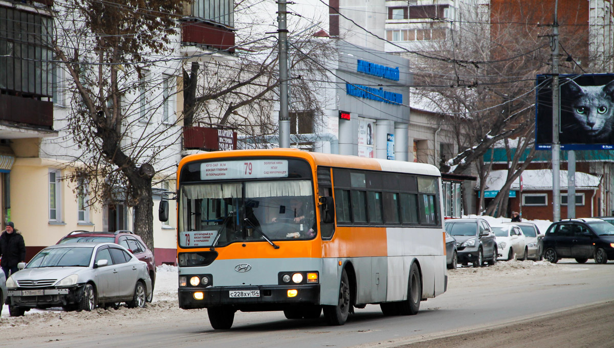 Новосибирская область, Hyundai New Super AeroCity № С 228 ХУ 154