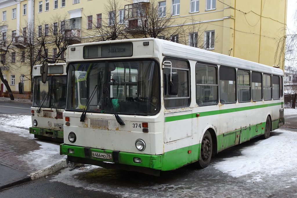 Obwód jarosławski, LiAZ-5256.30 (81 TsIB) Nr 374; Obwód jarosławski — Bus barrage for the period of "Main Shrovetide of Russia" public merry-makings