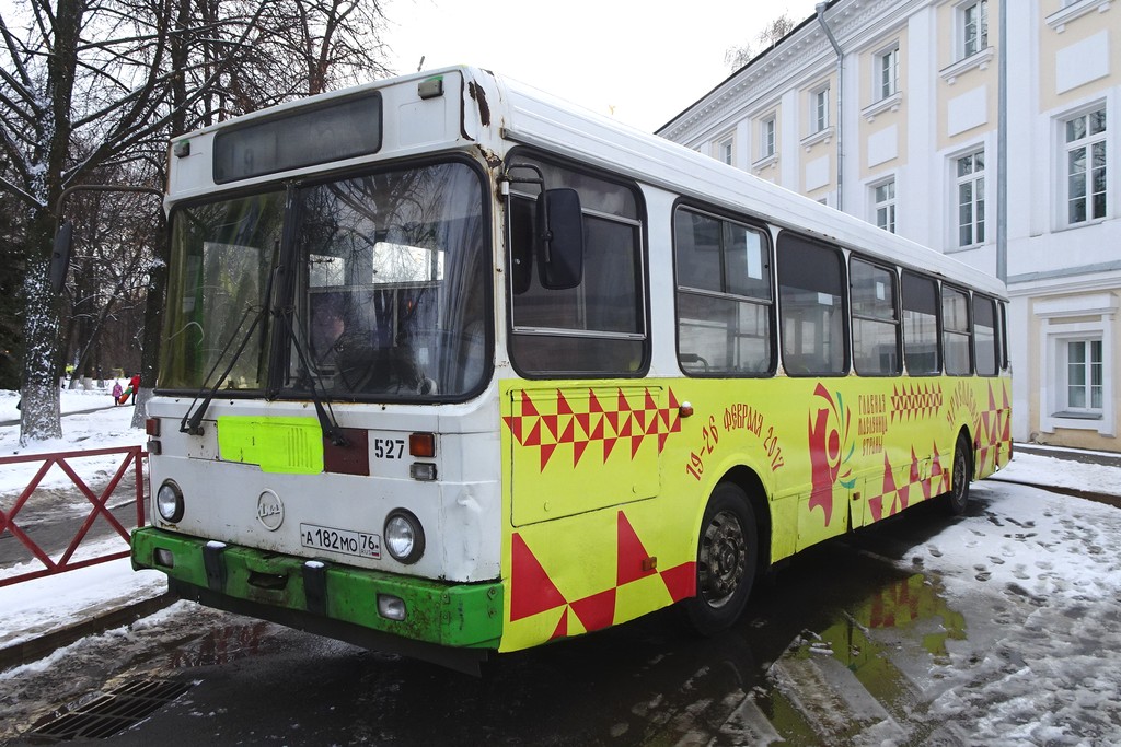 Yaroslavl region, LiAZ-5256.30 (81 TsIB) Nr. 527; Yaroslavl region — Bus barrage for the period of "Main Shrovetide of Russia" public merry-makings