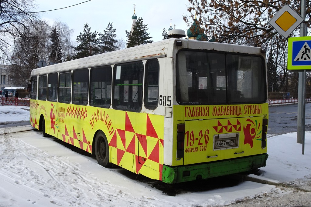 Yaroslavl region, LiAZ-5256.30 (81 TsIB) Nr. 685; Yaroslavl region — Bus barrage for the period of "Main Shrovetide of Russia" public merry-makings