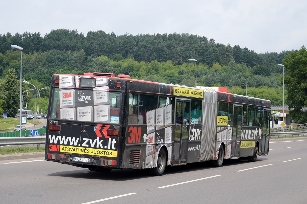 Литва, Mercedes-Benz O405G № 470