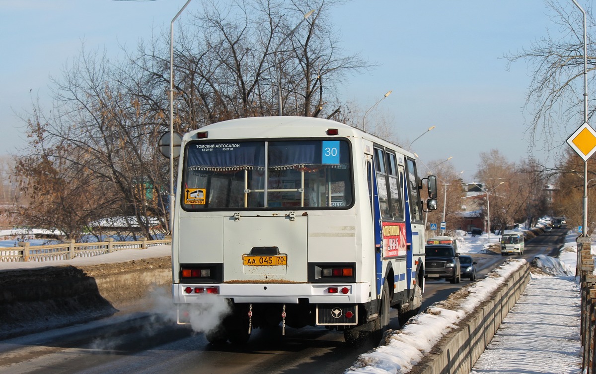 Томская область, ПАЗ-32054 № АА 045 70