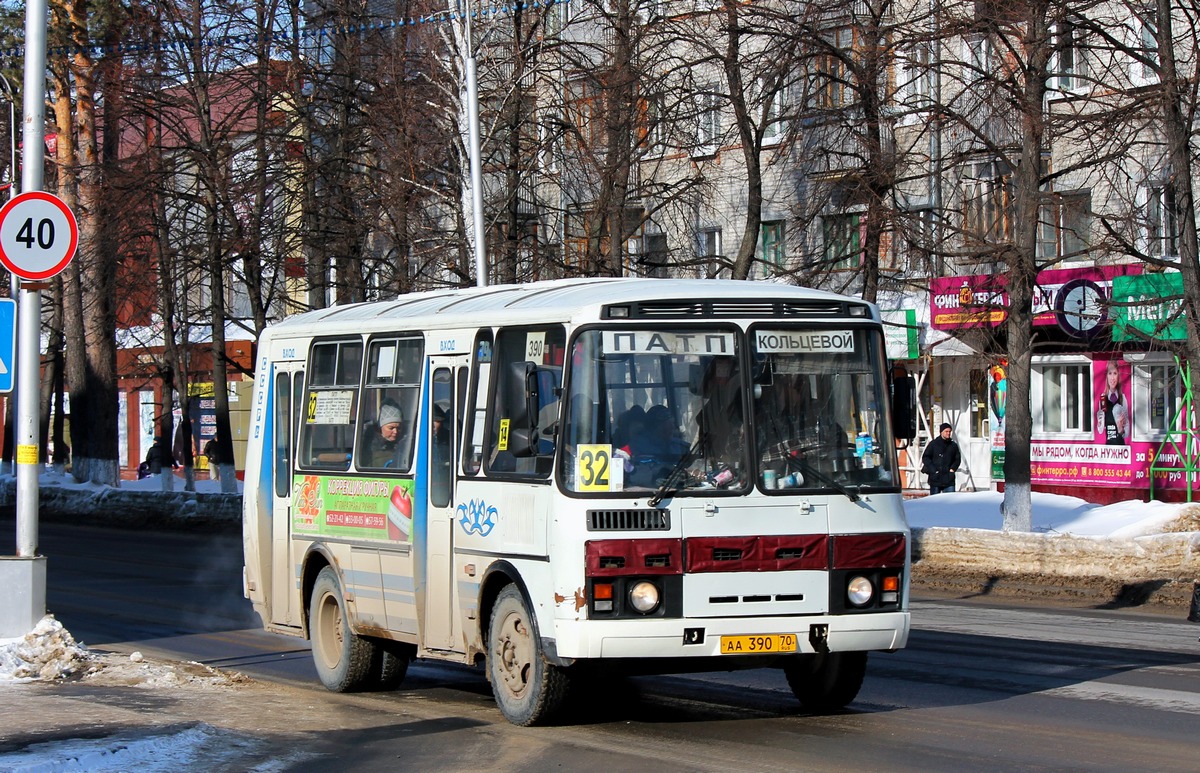 Томская область, ПАЗ-32054 № АА 390 70