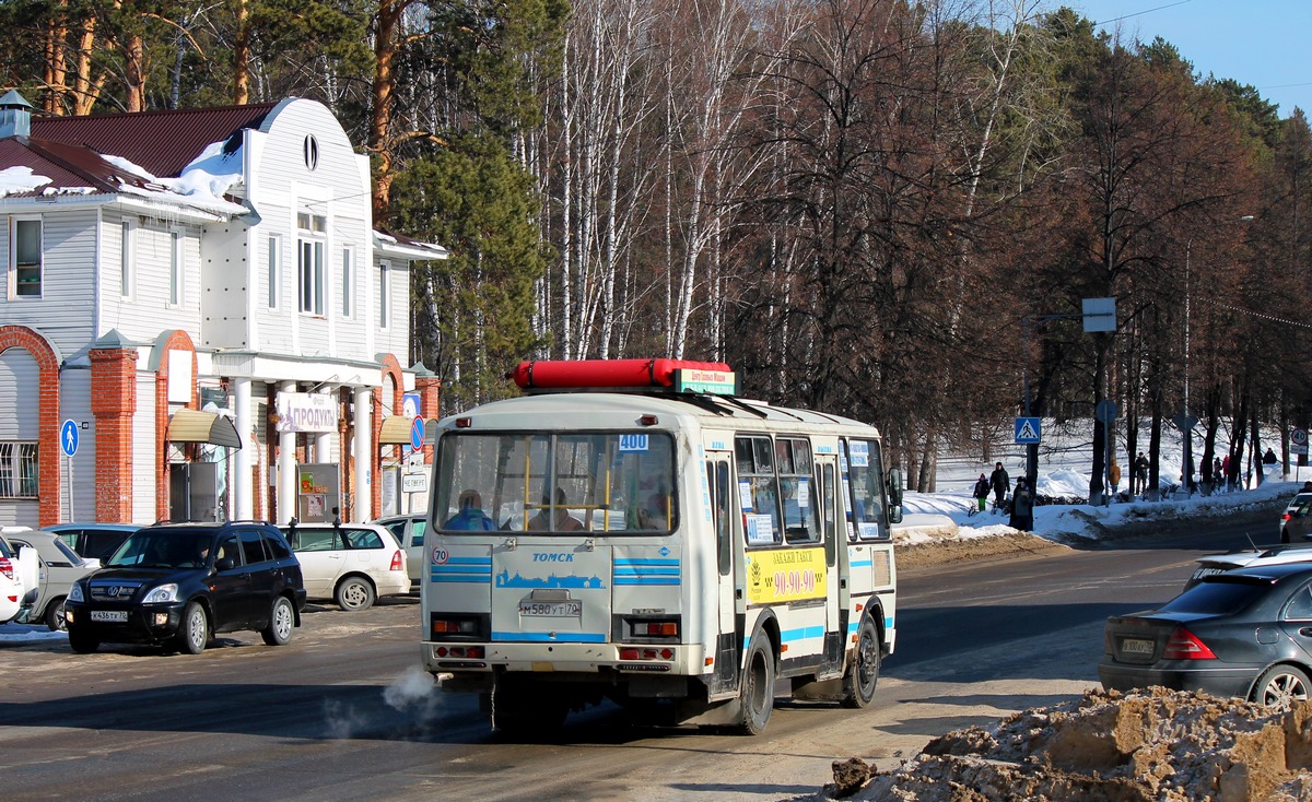 Томская область, ПАЗ-32054 № М 580 УТ 70