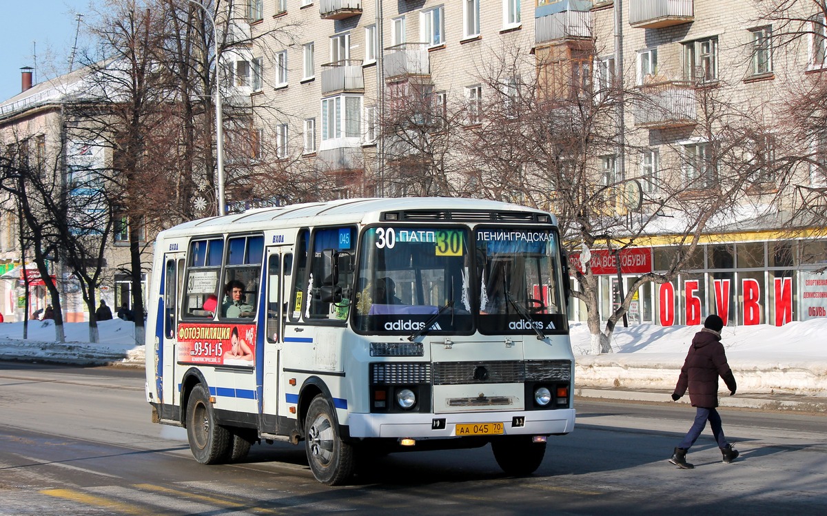 Томская область, ПАЗ-32054 № АА 045 70