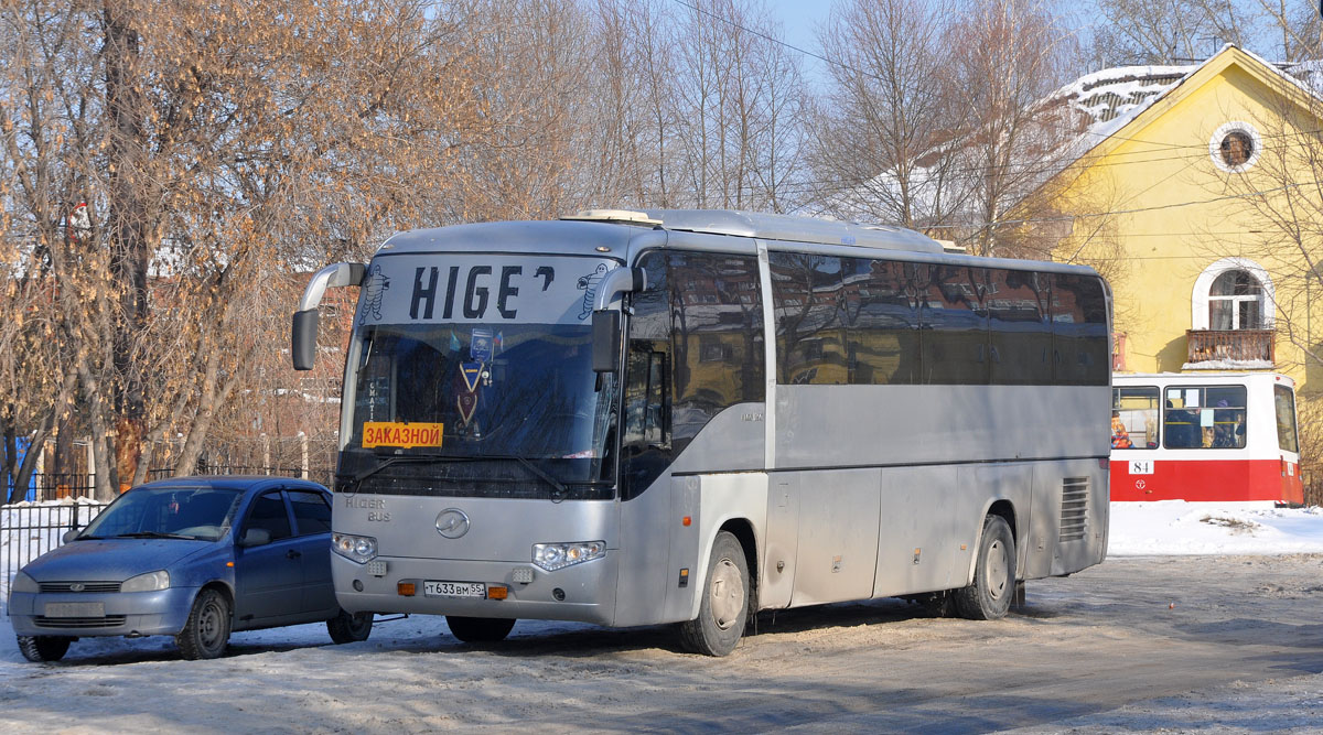 Омская область, Higer KLQ6129Q № Т 633 ВМ 55