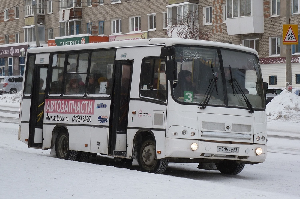 Свердловская область, ПАЗ-320402-03 № Х 715 КС 96